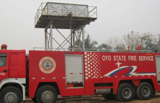 Fire service warn Oyo residents on flood
