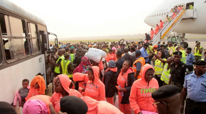 491 Libyan returnees received at Port Harcourt airport