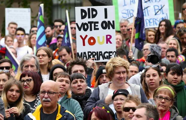 Galaxy Television Thousands Rally For Gay Marriage In Australia