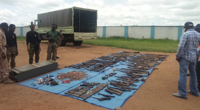 Over 3,569 ammunition recovered from bandits