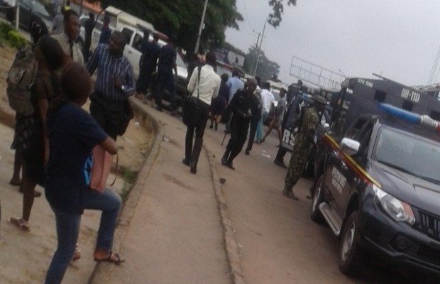 Army, Police,  DSS storm UI over revolution now protest