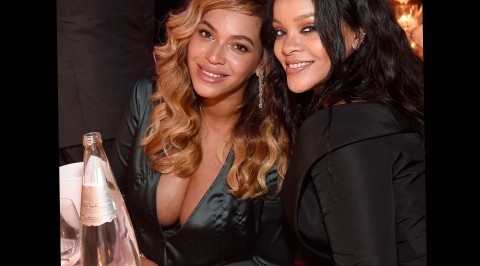 Beyoncé, others  at Rihanna's Diamond Ball