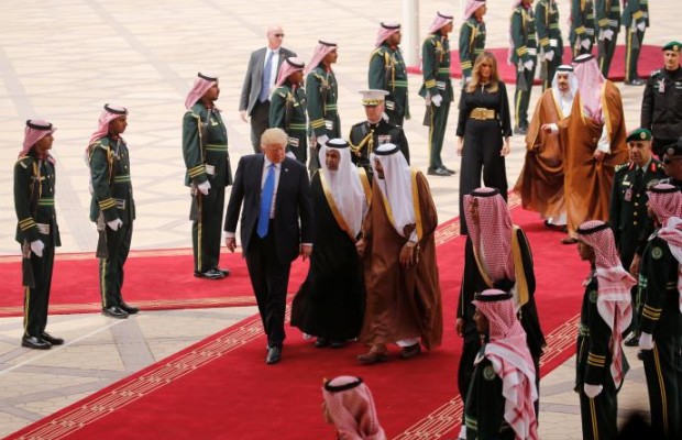 Trump visits Saudi, begins foreign trip