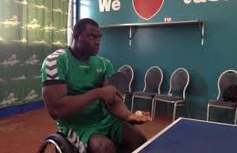 Physically challenged players celebrate World Table Tennis day