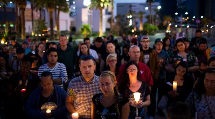 Vigil held for Las Vegas shooting