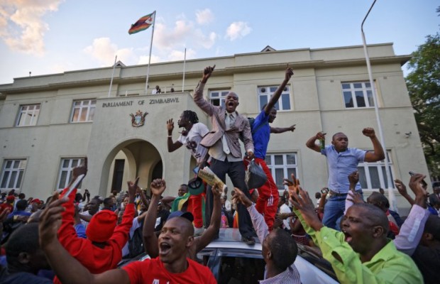 So much joy on the street as Mugabe resigns